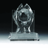 Precious World Crystal (6 1/2"x5")